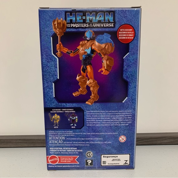 HE-MAN and The Masters of the Universe: Man-At-Arms Action Figure-NIB - Picture 2 of 8